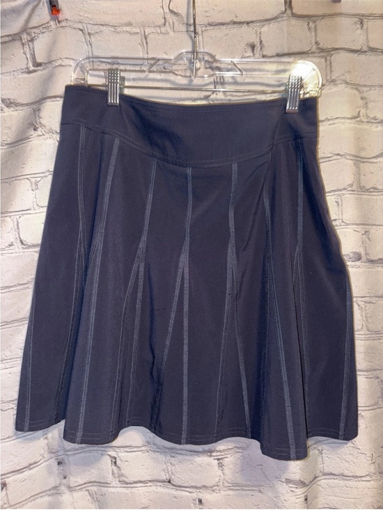 Athleta Dresses & Skirts - Athleta Wear About Skort Skirt With Shorts Navy Blue Athletic Sz 12 Travel